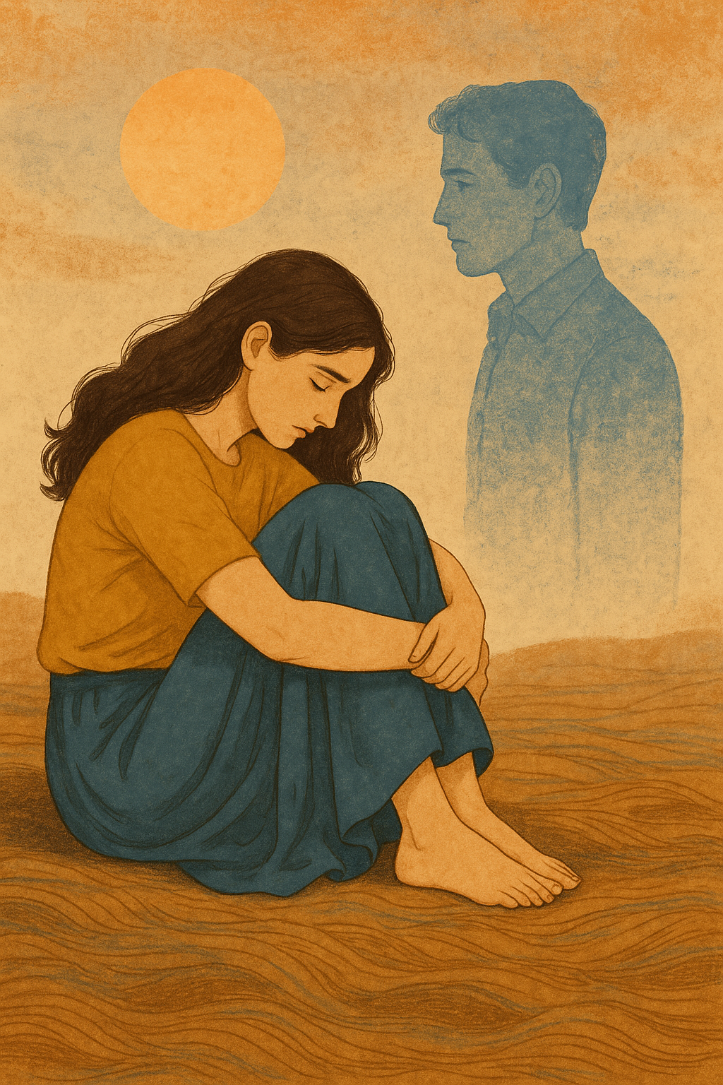 月亮西沉（摘自月亮注定要西沉公众号）